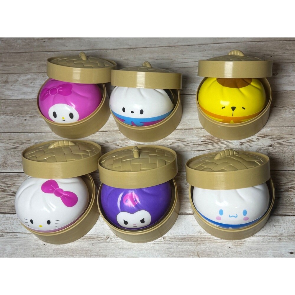 1 Rainbow Mysteries Squishy Hello Kitty Fidget Fun Gifts Toys My Melody Dumpling